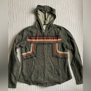 Lucky Brand Embroidered Sweatshirt